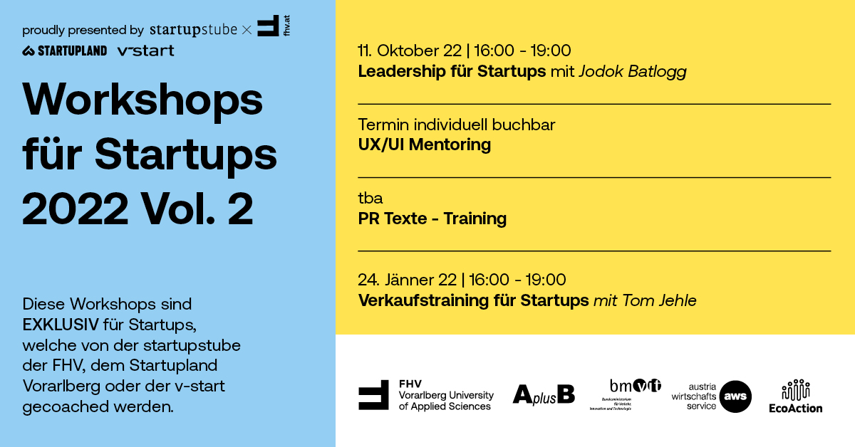 Workshop: Leadership für Startups